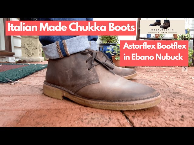 Reviewing the Astorflex Brownflex Chukka Boots in Ebano Nubuck  |  Relaxed Italian Style