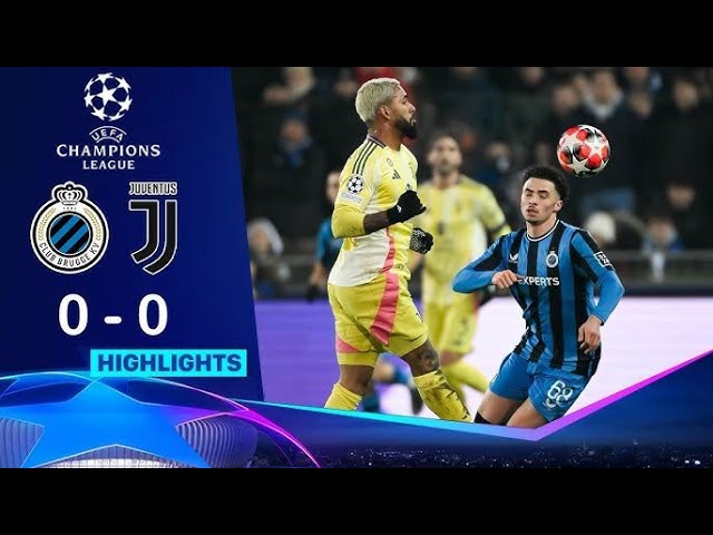 Match Highlights | Juventus vs Club Brugge | champions league | HD