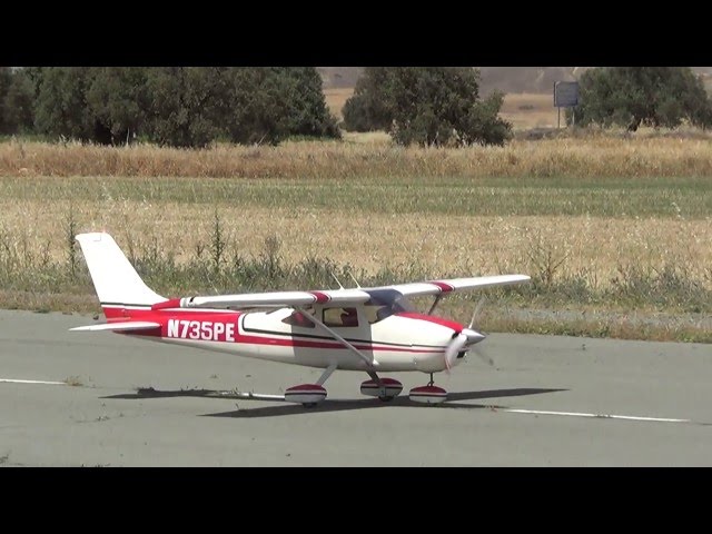 ASM Cessna 182 RC Plane by Nicos Astras @ Kotsiatis Airfield