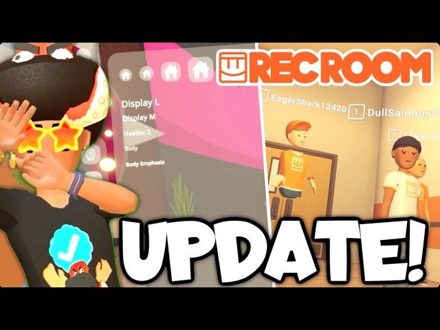 Rec Room Orientation Update & New Watch UI News (WIDGET WATCH)