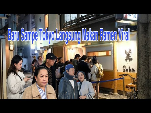 Baru Sampe Tokyo Langsung Makan Ramen Viral