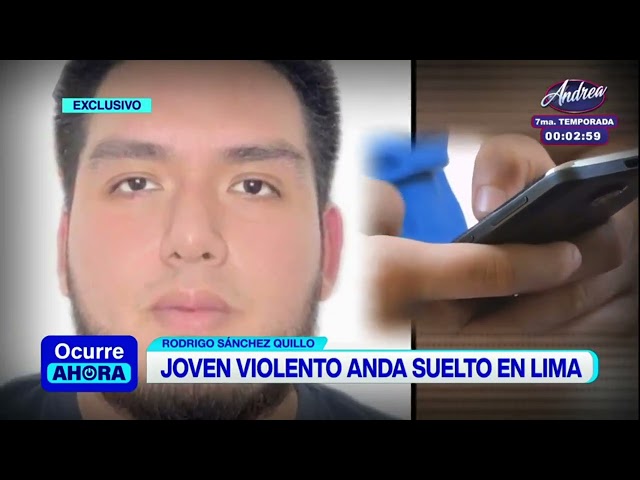 Joven denunciado por violencia física y psicológica contra la madre de su hija anda suelto en Lima