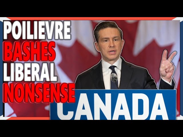 Poilievre BASHES Woke Liberal Nonsense That Keeps Canada Weak!