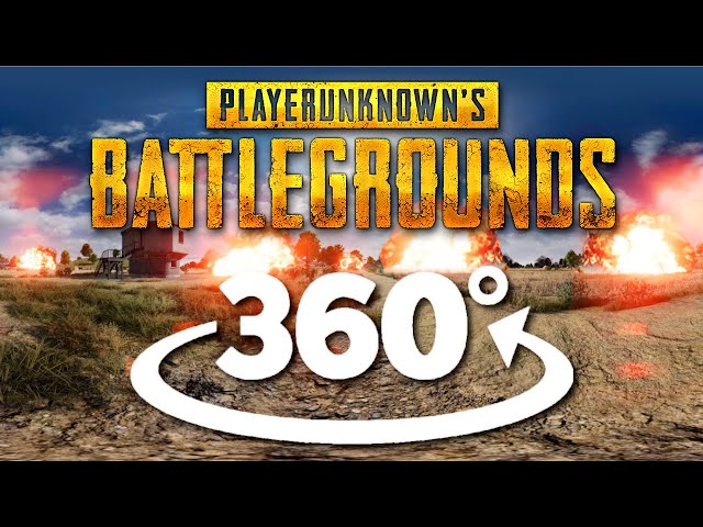 PUBG in Virtual Reality! | Red Zone | 360°