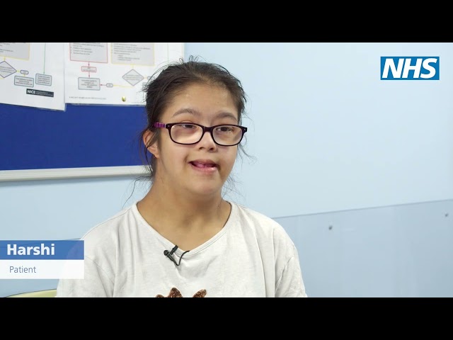 Harshi’s learning disability annual health check and health action plan