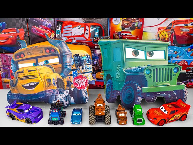 Disney Pixar Cars Unboxing Review l Lightning McQueen Bubble RC Car | Monster Truck ASMR