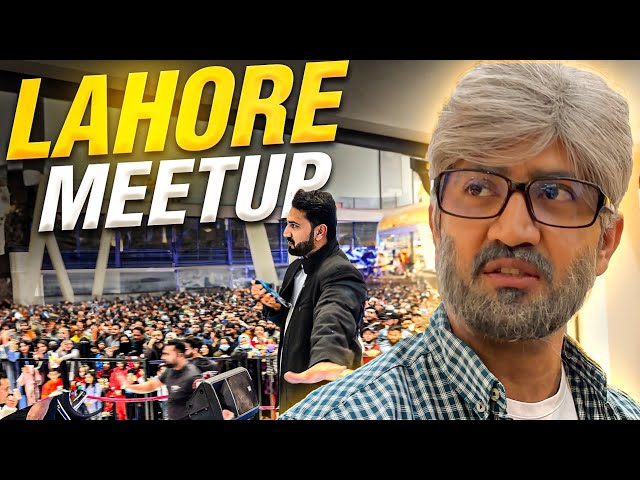 Yeh Kiya Ho Geya LAHORE Meetup ??? Meet & Great in Lahore of Abdul Malik Fareed