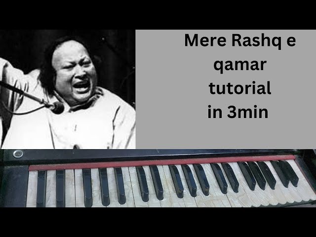 Mere rashq e qamar tutorial @harmoniumseekho