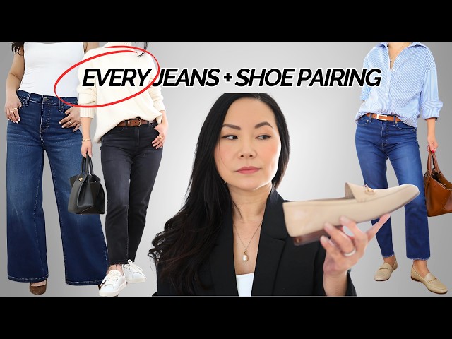 8 Types of Jeans and Shoe Pairing Dos and Don'ts