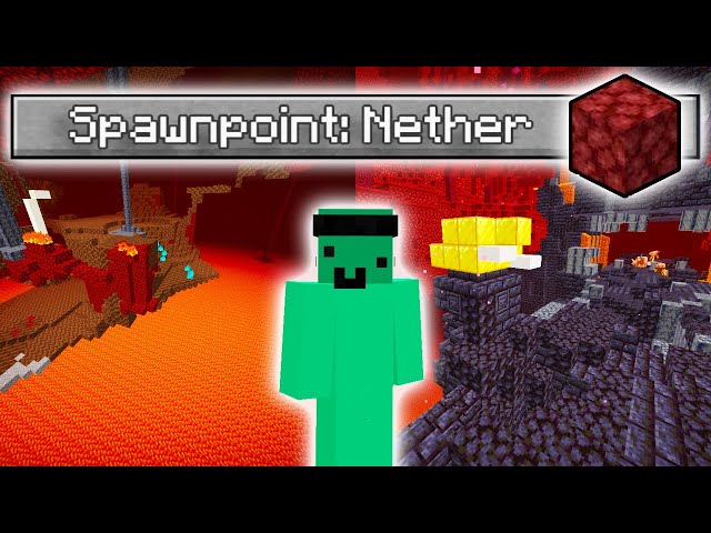 Beating Minecraft Hardcore, But I Start In The Nether