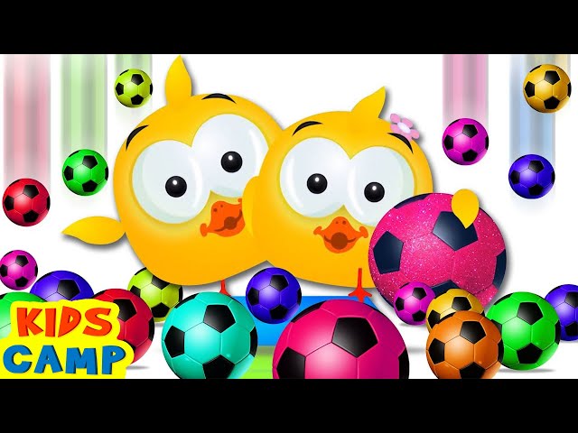 🌈 Learn Colors For Kids | Lucky Ducky Educational Videos By KidsCamp