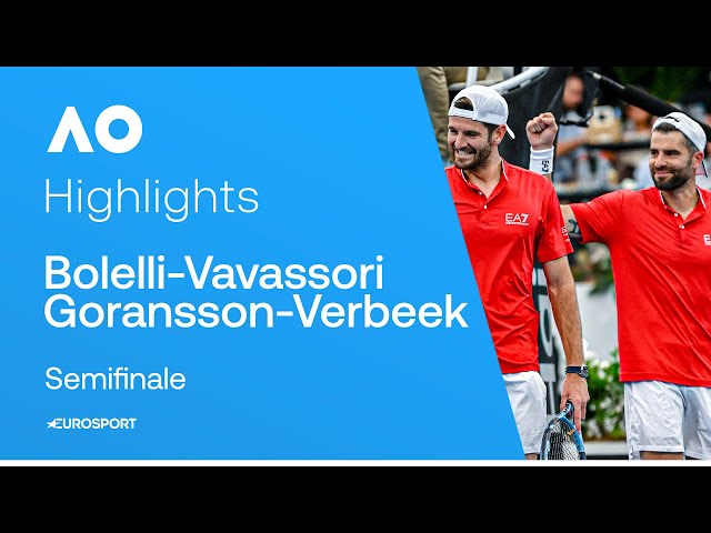 Bolelli/Vavassori - Goransson/Verbeek | HIGHLIGHTS | Australian Open 2025