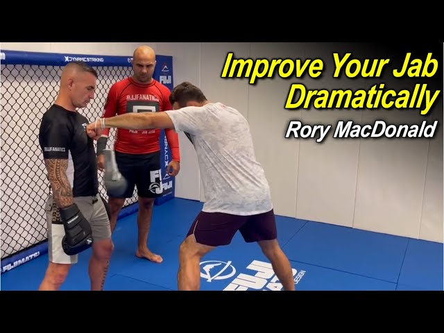 Best Jab Techniques with UFC Legend, Rory MacDonald