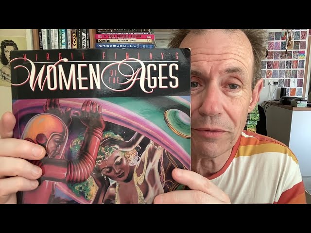 Virgil Finlay's Women Of The Ages From Underwood 1992 Book Review (Horror SF Fantasy Illustrations)