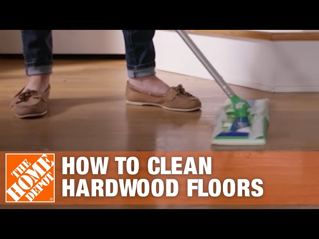 How To Clean Hardwood Floors | Hardwood Floor Care | The Home Depot