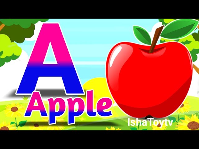 Phonics Song 2 with TWO Words in 3D - A For Airplane - ABC Alphabet Songs with Sounds for Children