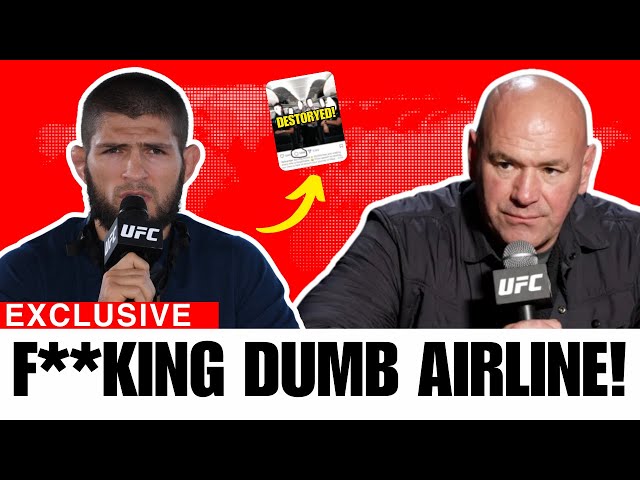 MMA Community DESTROYS Frontier Airlines After Khabib Kicked Off Incident!