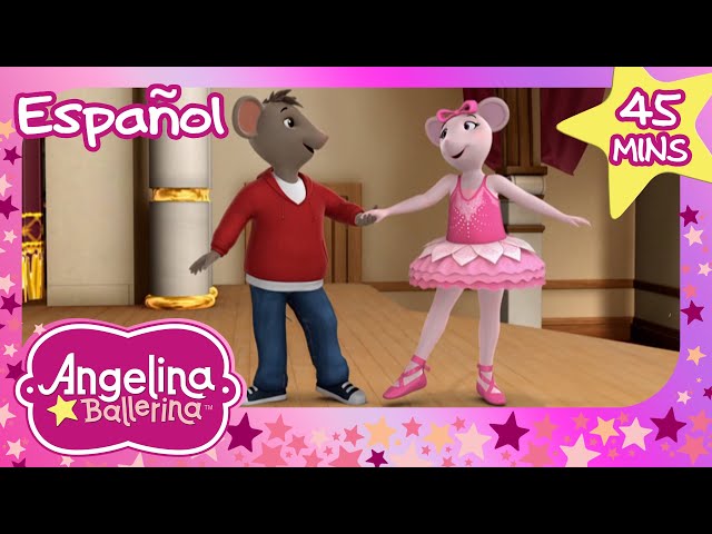 Angelina y su Tutú Elegante | Baile y Arte para Niños | Angelina Ballerina | 9 Story Kids en Español