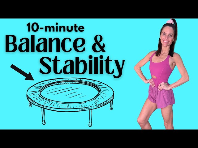 10-Min Saturday Balance & Stability Rebounder Workout | Beginner-Friendly & All Levels Jan 25