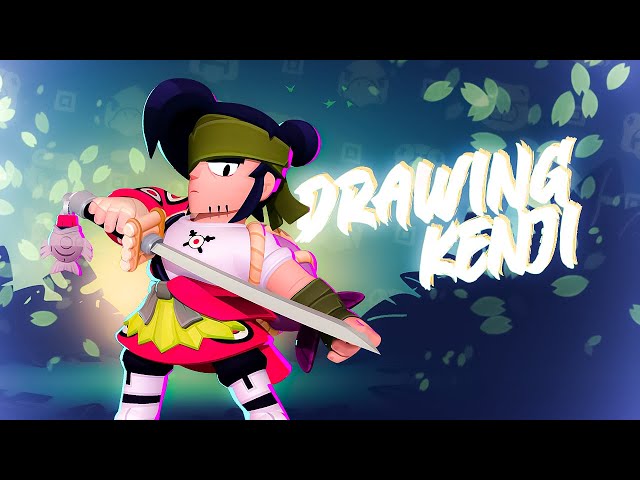 kenji speed art #brawlstars #shorts