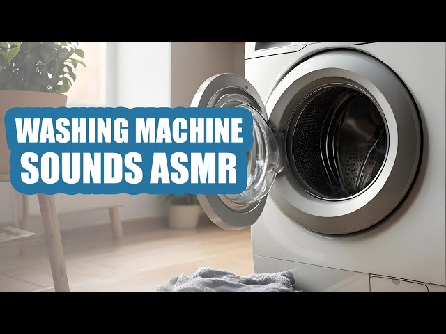 Washing machine sounds ASMR 1 hour