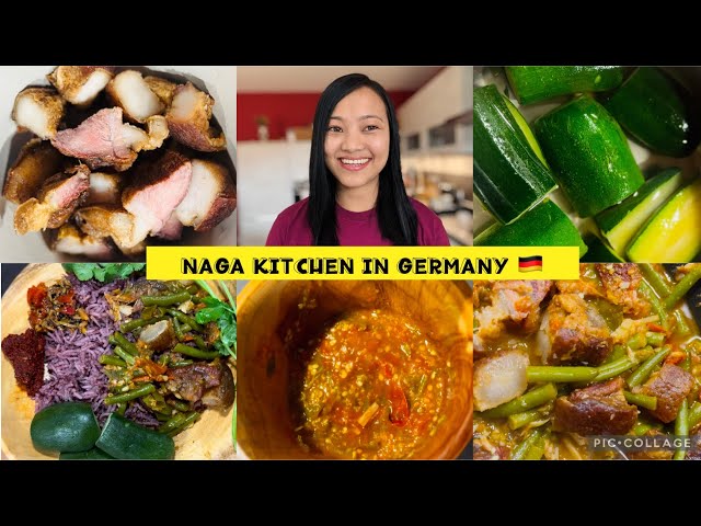 Naga Girl 1st official Nagamese Cooking Vlog in Germany🇩🇪MUBKANG / Naga rice 🌾 in Germany 🥺