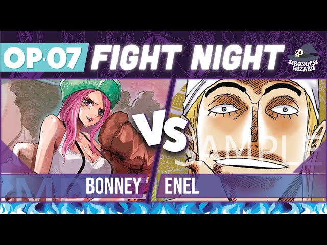 Bonney vs Enel : One Piece Card Game : OP07 Match