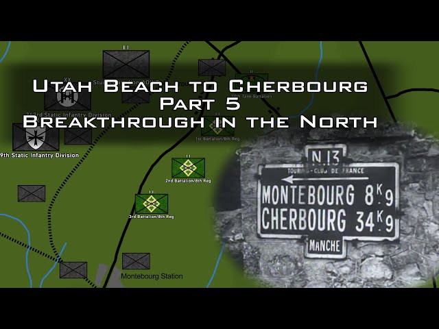 Breakthrough in the North | Utah Beach to Cherbourg, Normandy 1944