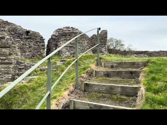 Exploring Dolforwyn Castle