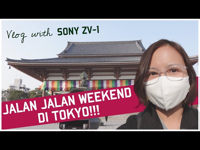 JALAN JALAN WEEKEND KE KUIL DI TOKYO! VLOG with SONY ZV-1