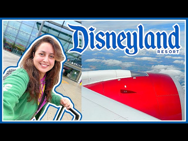 Disneyland CALIFORNIA Travel Day Vlog! Virgin PREMIUM Economy Experience & Downtown Disney 2024