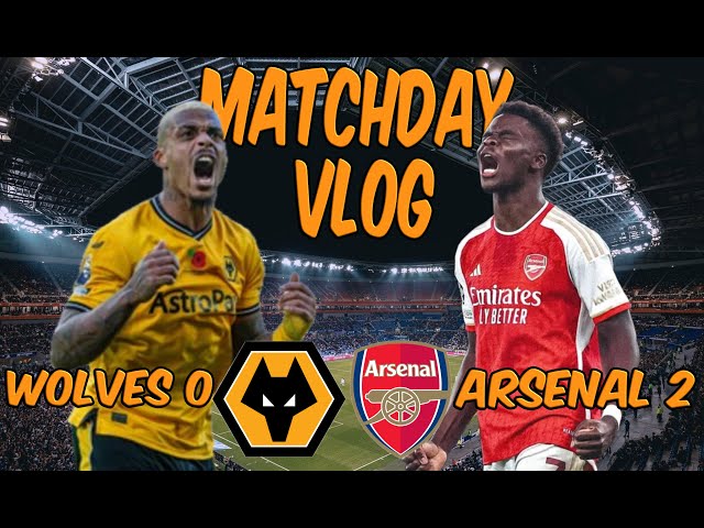 Arsenal 2 Wolves 0 Matchday Vlog | All Goals | Positives From Defeat In The Capital