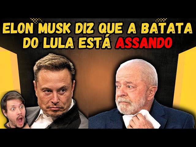 Elon Musk diz que a batata do Lula está assando