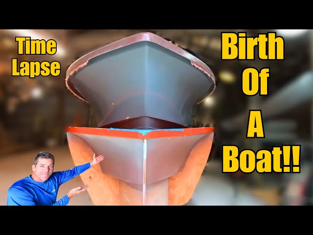 TIME LAPSE BOAT BUILD!!!