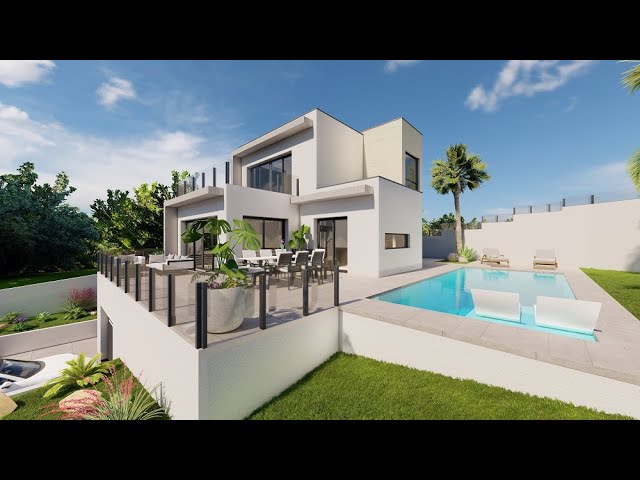 New Build High quality villa in Ciudad Quesada. next to the golf course