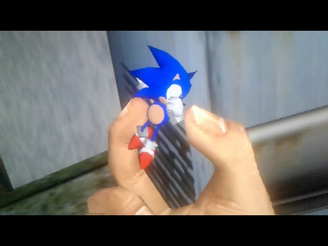 Too fast for the naked eye Sonic