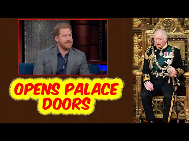 Royal Twist! King Charles Opens Palace Doors After Prince Harry’s BOMBSHELL News!