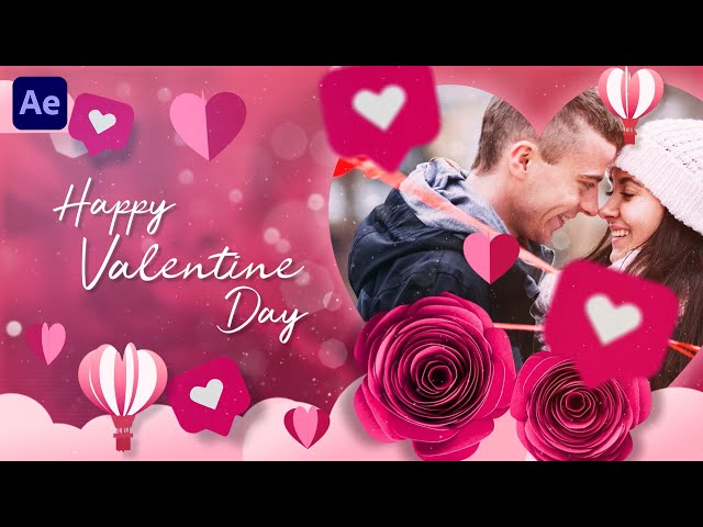 Valentine Day Special Slideshow | After Effects Tutorial | Effect For You