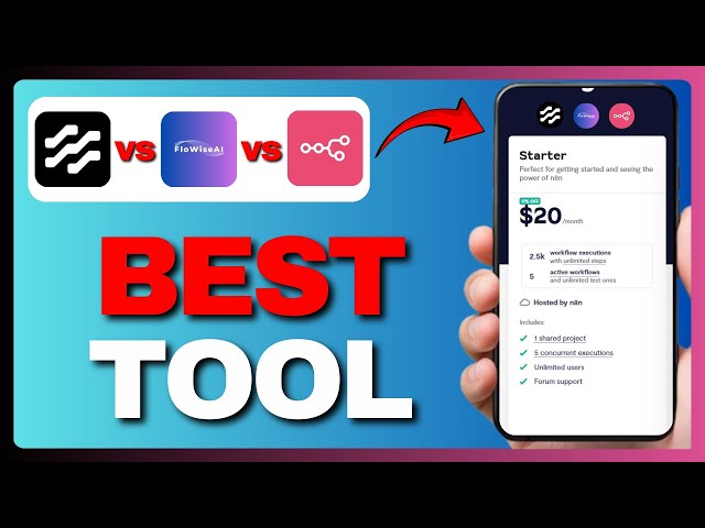 LANGFLOW VS FLOWISE VS N8N: WHICH IS THE BEST AUTOMATION TOOL IN 2025?