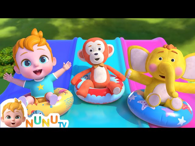 The Bear Went Over The Mountain | Nursery Rhymes & Kids Songs | NuNu Tv