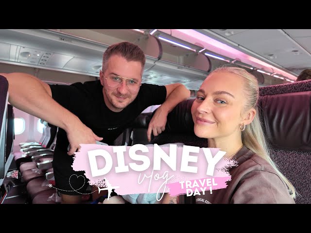 WALT DISNEY WORLD TRAVEL DAY | Virgin Atlantic | LHR-MCO ✨✈️💗