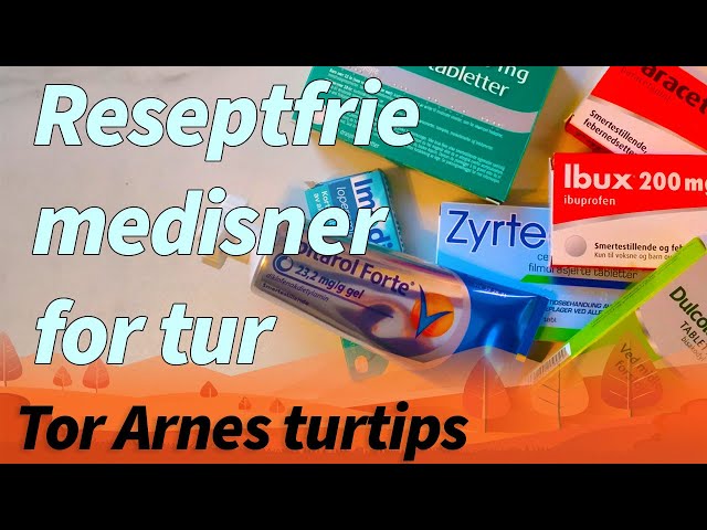 Over-the-counter medications for travel | Tor Arne's hiking hacks S2E04