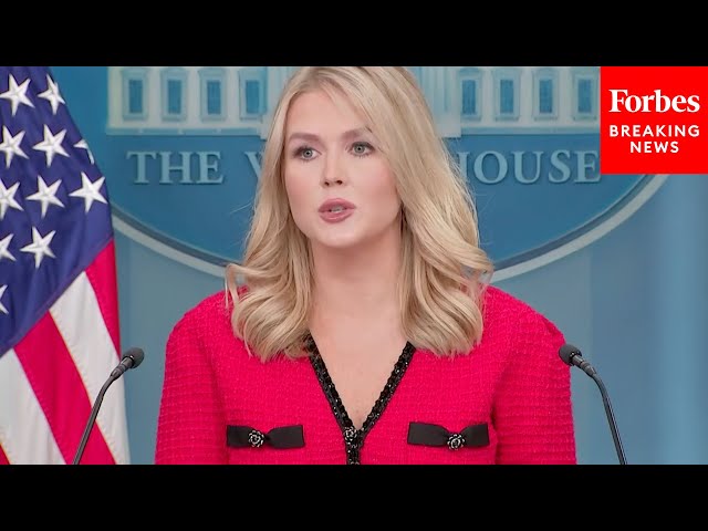 BREAKING NEWS: Karoline Leavitt Holds Press Briefing As Trump Admin. Responds To Deadly Plane Crash