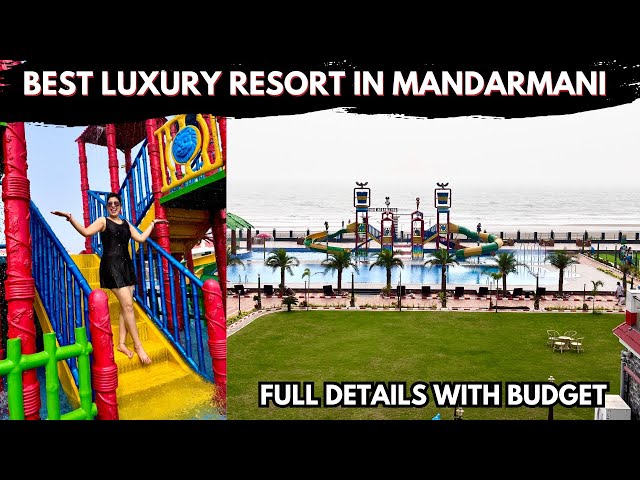 Best Luxurious sea facing resort in Mandarmani | Water park | Beach View | Room price| Full Details