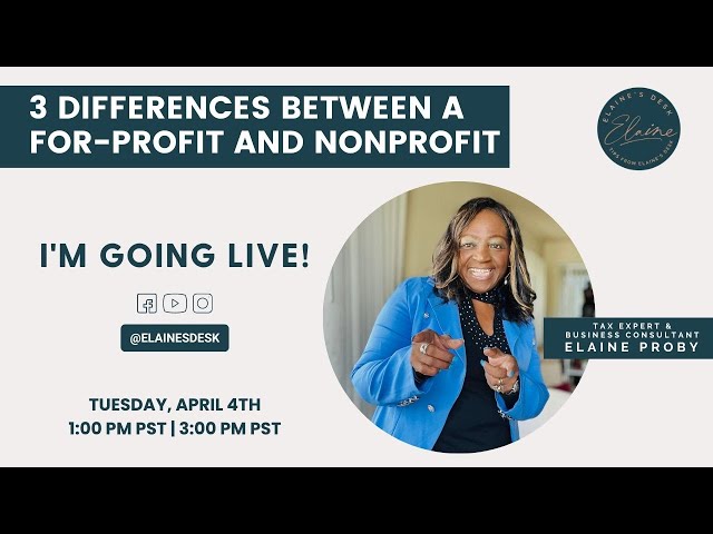 3 Differences Between For Profit and Nonprofit Organizations