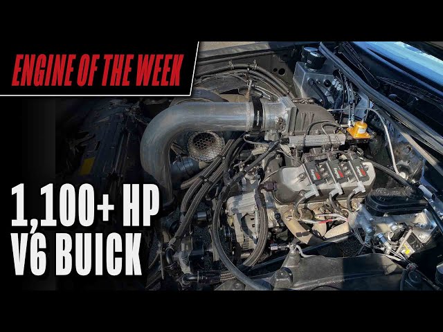 Turbocharged V6 Buick Engine