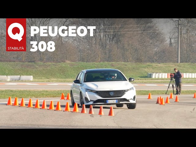 Nuova Peugeot 308: la prova di stabilità