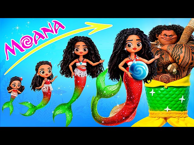 Moana Sereia Crescendo! 32 DIYs