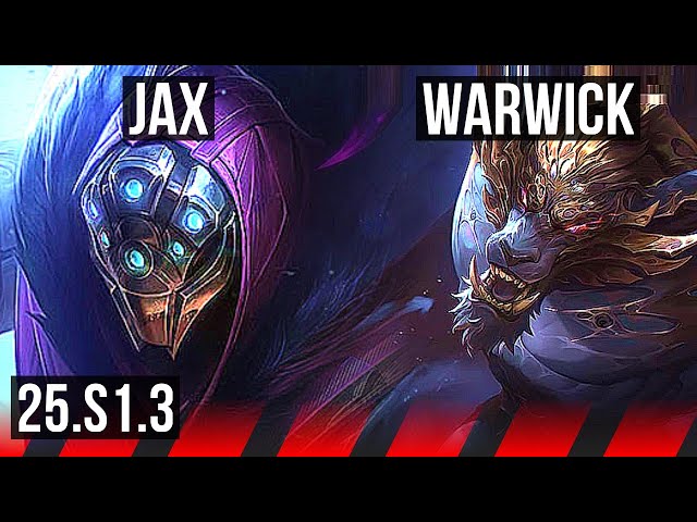 JAX vs WARWICK (TOP) | KR Master | 25.S1.3