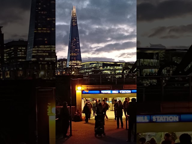 LONDON SKYLINE AT BEAUTIFUL NIGHT